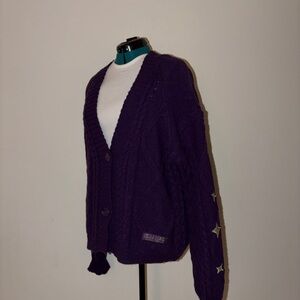 Taylor Swift Deep Purple Women's Cardigan